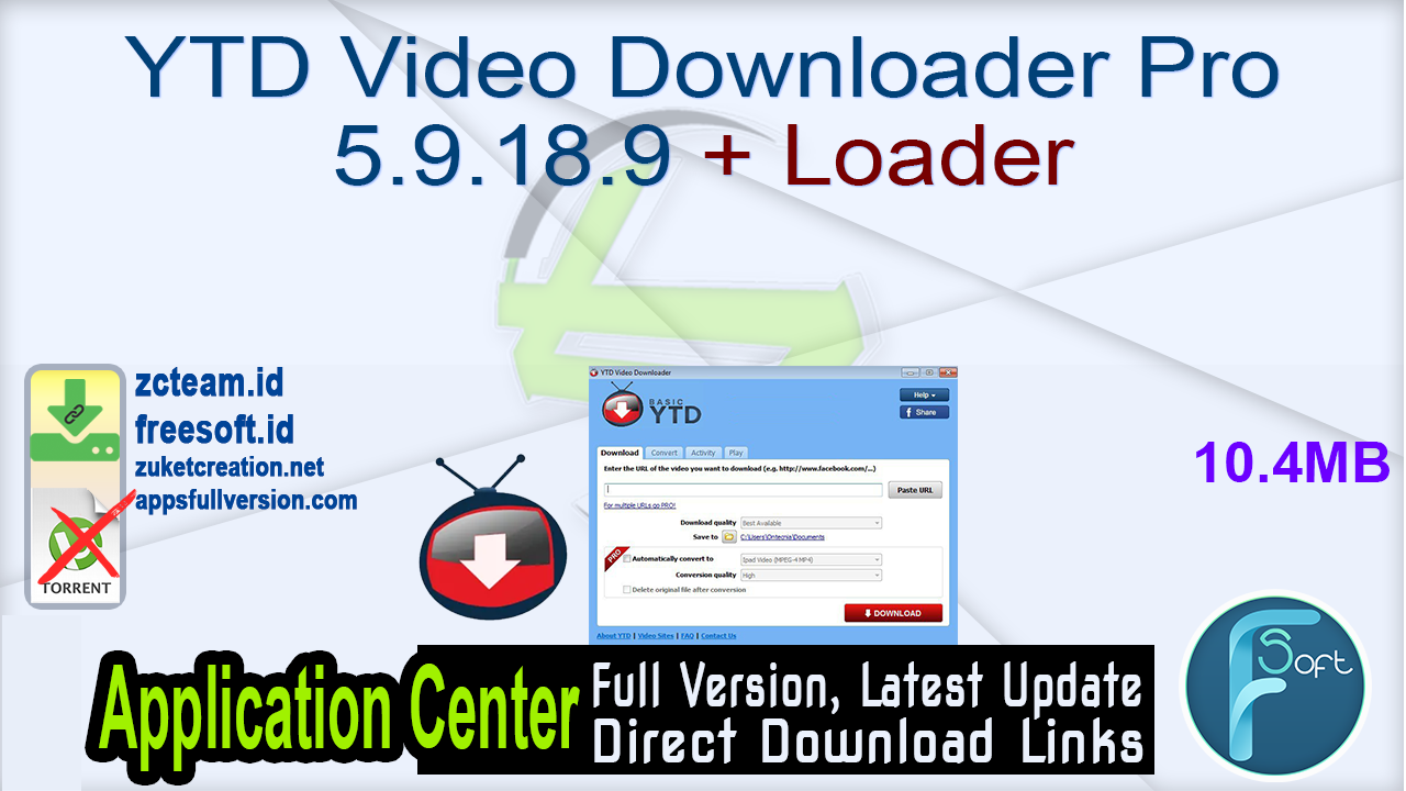 ytd video downloader for mac failed